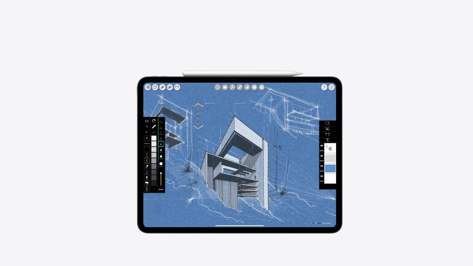 Apple Ipad Pro 13 2024 - vue 8