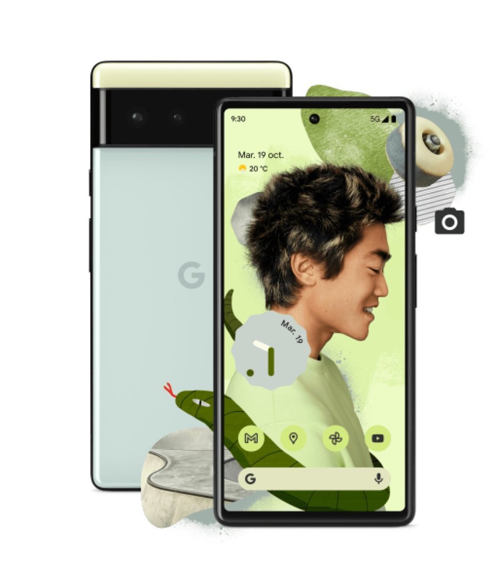 Google Pixel 6 - vue 2