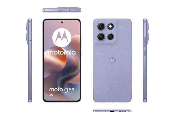 Motorola Moto G86 5G - vue 3