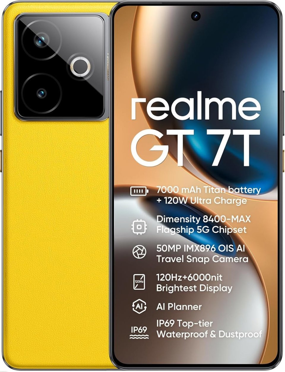 Realme Gt 7T - vue 3
