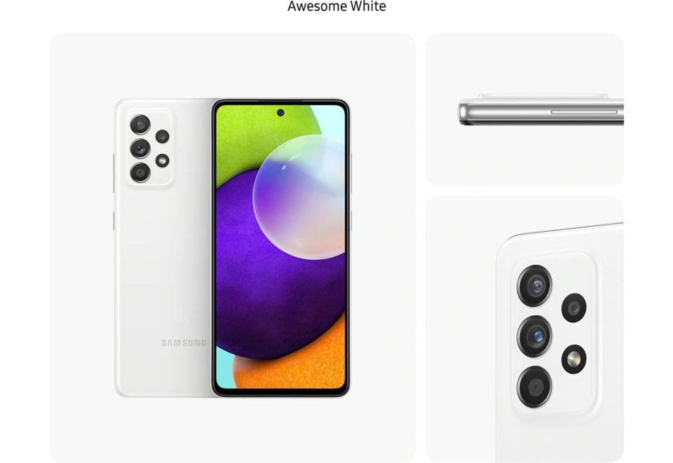Samsung Galaxy A52 5G - vue 3