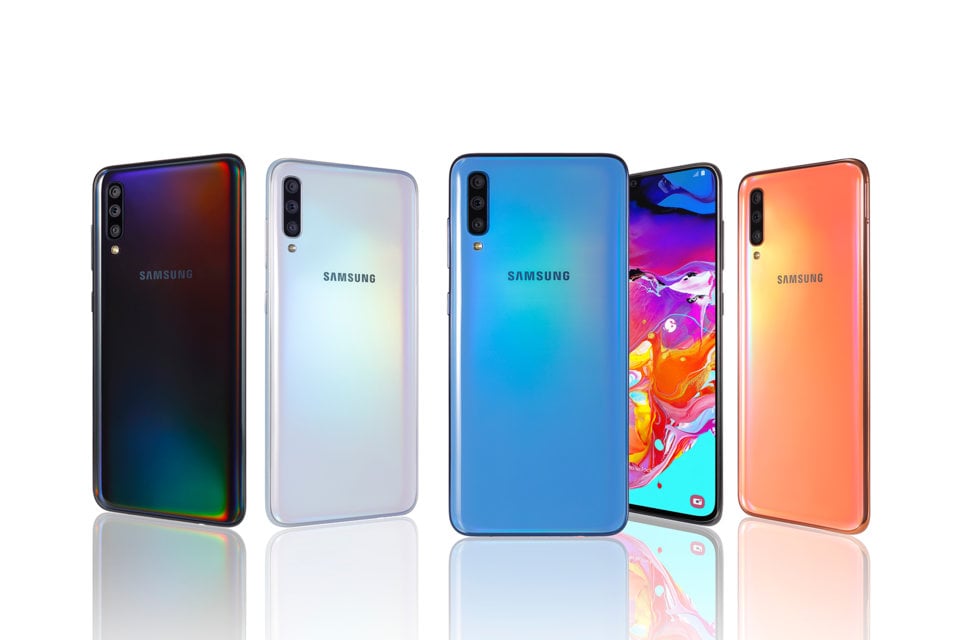 Samsung Galaxy A70 - vue 18