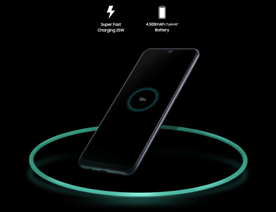 Samsung Galaxy A70 - vue 2