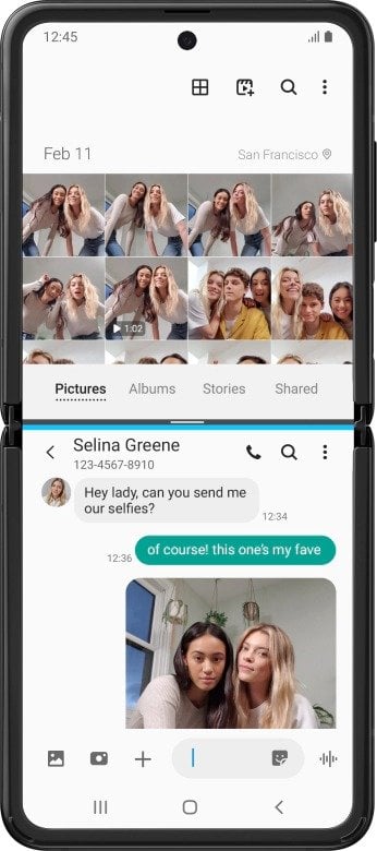 Samsung Galaxy Z Flip 5G - vue 20