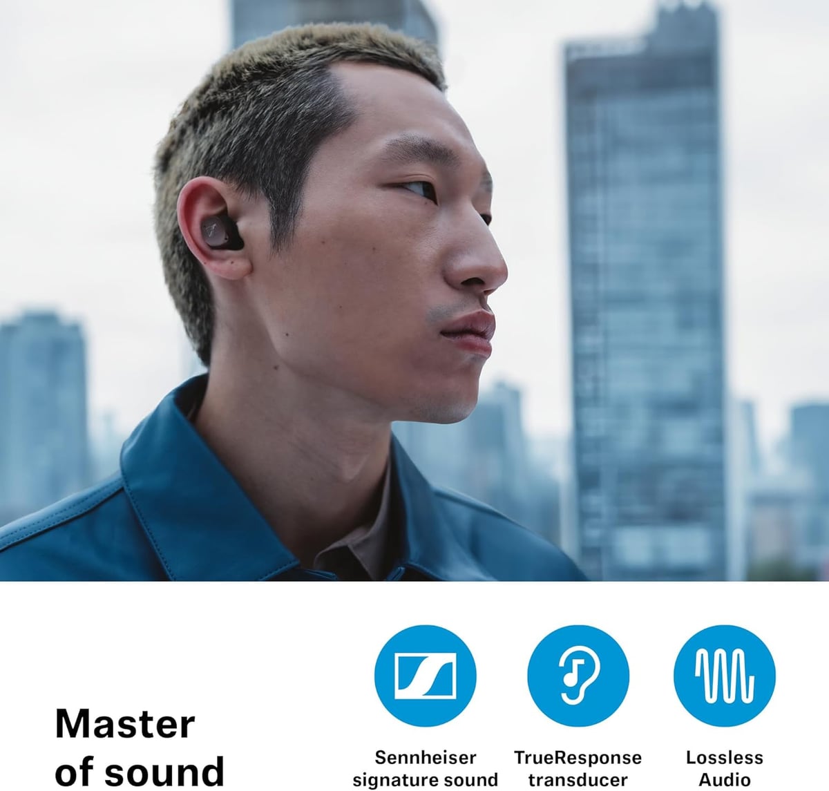 Sennheiser MOMENTUM True Wireless 4 - vue 3