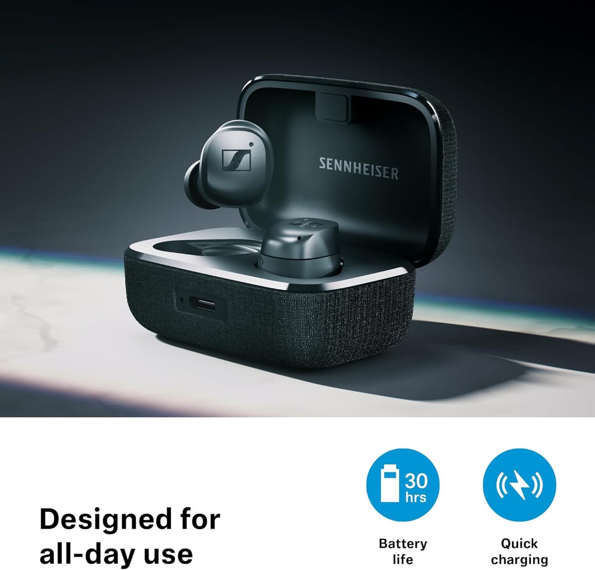 Sennheiser MOMENTUM True Wireless 4 - vue 6