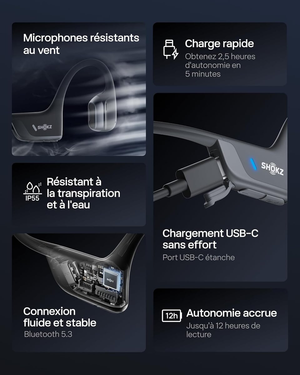 Shokz OpenRun Pro 2 - vue 8