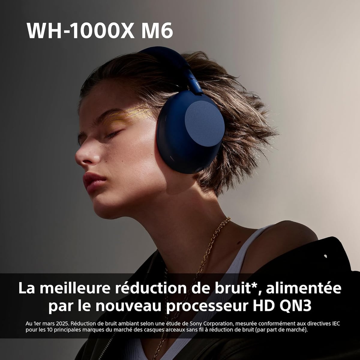 Sony WH-1000XM6 - vue 3
