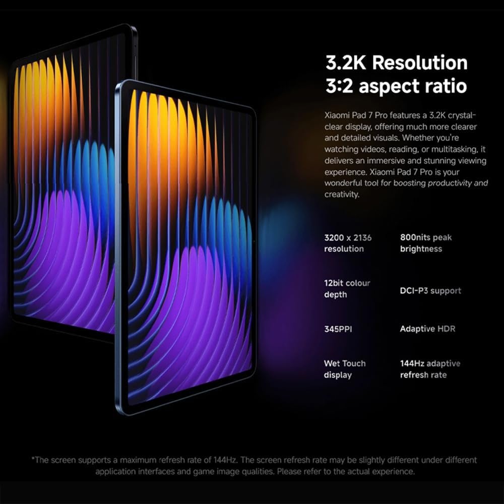 Xiaomi Pad 7 Pro - vue 3